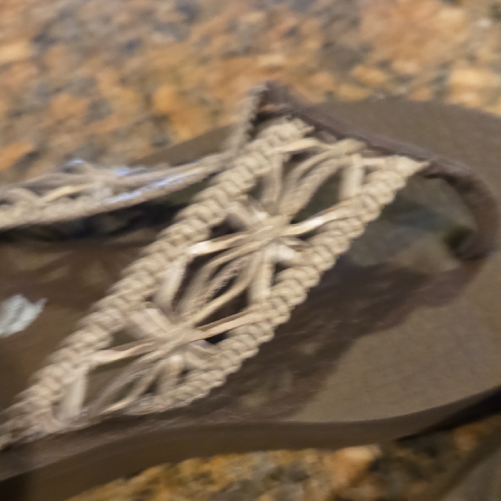 Skechers Brown Sandals with Decorative Embellishments - Picture 4 of 4
